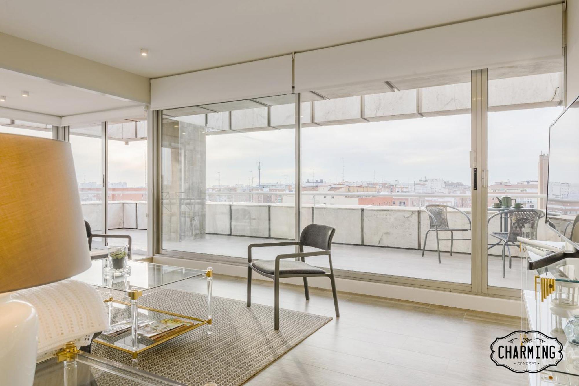 Charming Eurobuilding 2 Terrace Exclusive - Plaza De Parking Apartamento *